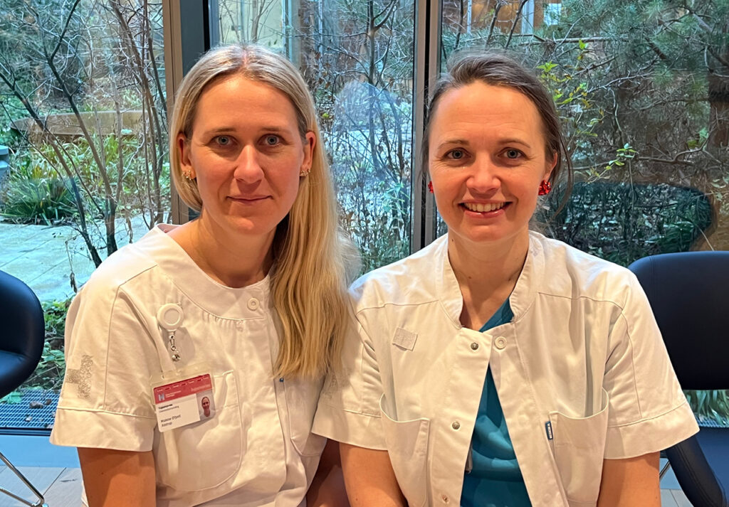 Malene Aistrup og Julie T. Kloppenborg